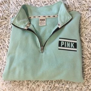 Victoria’s Secret Quarter-Zip Sweatshirt Hoodie